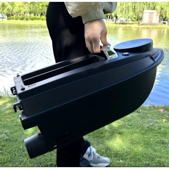 Sazan Yemleme (Tekne ve Botu)Flytec Yeni V030 Rc Balık Yemi Teknesi Gps Uzaktan Kumandalı Olta Atıcı
