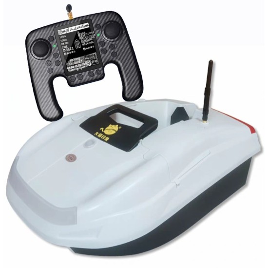 (TÜRKÇE) DİL GPS KONUM OTO PİLOT EVE DONUS SUALTI DERINLIK SICAK VE SOVUK GÖSTERIR 2 PİLLE ÇANTALI