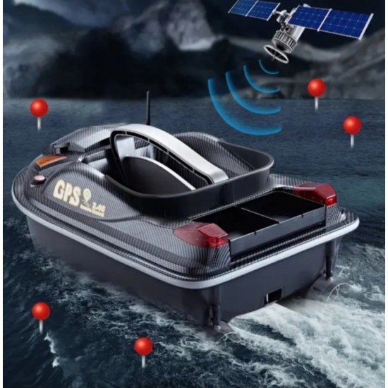 Sazan Yemleme (TEKNE VE BOTU)gps Model Tek Kumanda 650 Metre Oto Pilot Eve Dönüş Otomotik Büyük Boy