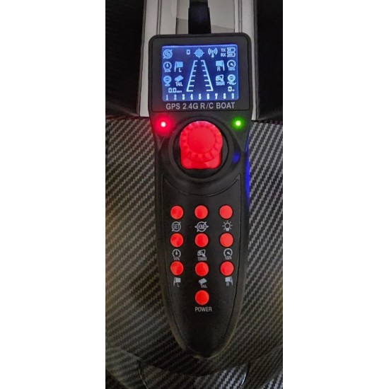 Sazan Yemleme (TEKNE VE BOTU)gps Model Tek Kumanda 650 Metre Oto Pilot Eve Dönüş Otomotik Büyük Boy