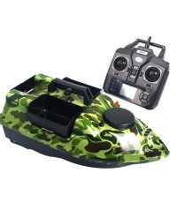 Keseroğlu Sazan Yemleme (Tekne ve Botu)Askeri Kamufılajlı Gps Model Oto Pilot Eve Dönüş 500 Metre 3 Yem Bırakma Hızlı ve Süper