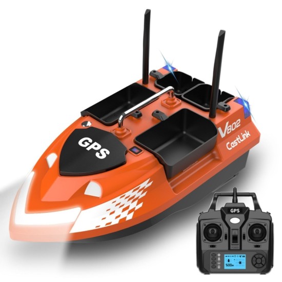 V802 Pro GPS Model 160 Konum 4 Hazne Oto Pilot Eve Dünüş Sabıt Hız 500m 12000Mah pille